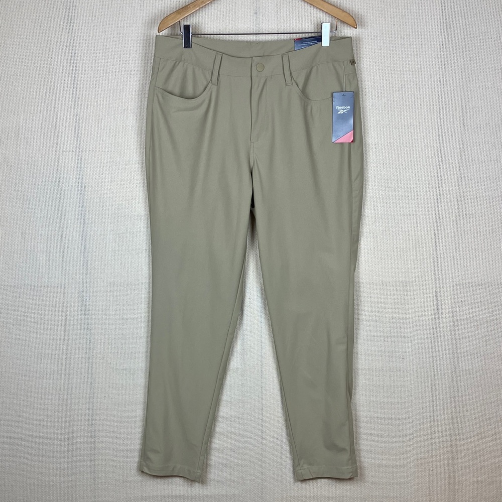 Reebok 5-Pocket 34x30 Voyager Beige Golf Pants Men's NWT